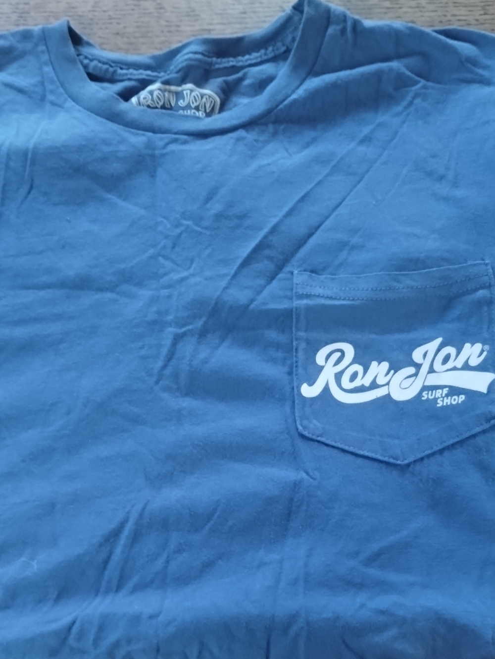 Men's Blue Pocket Tee